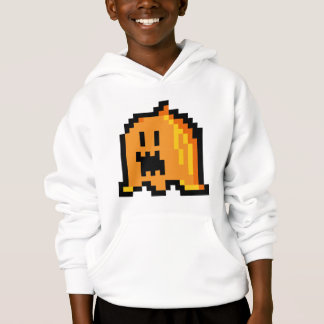 Sweat - shirt à capuche fantôme citrouille pixel d