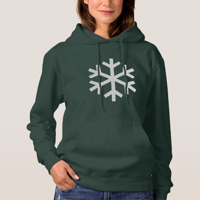 Sweat - shirt à capuche féminine (Devant)