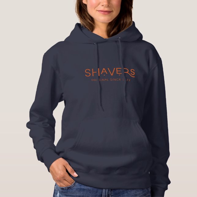 Sweat - shirt à capuche femme -Shavers (Devant)
