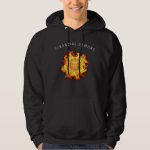 Sweat - shirt à capuche financier démon de la bête