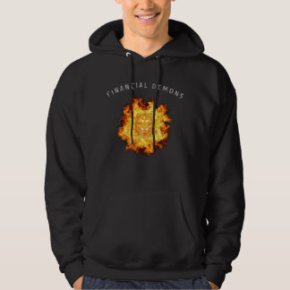 Sweat - shirt à capuche financier démon de la bête
