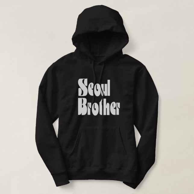 Sweat - shirt à capuche Frère de Séoul (Design devant)