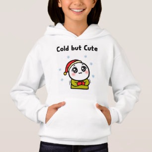 Sweat - shirt à capuche froid mais mignon - Drôle