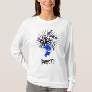 Sweat - shirt à capuche Girly de transitoire de D
