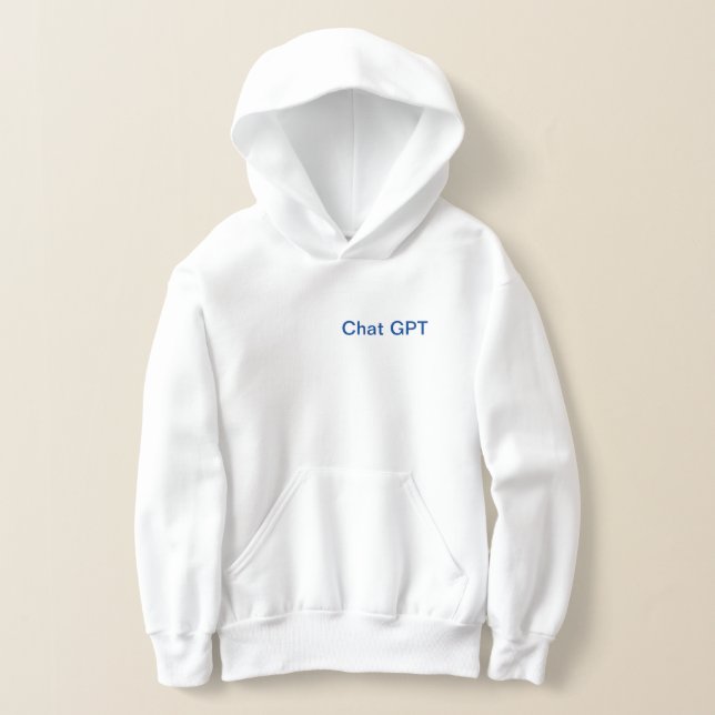 Sweat - shirt à capuche GPT conversation (Poser)