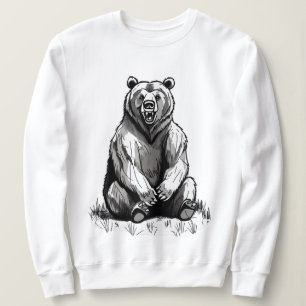 Sweat - shirt à capuche graphique Ours de nouveaut