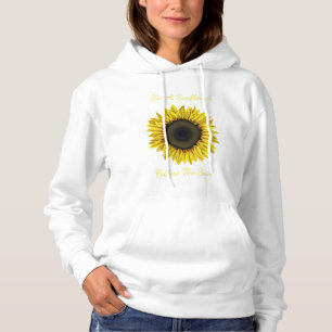 Sweat - shirt à capuche graphique Sunflower Art