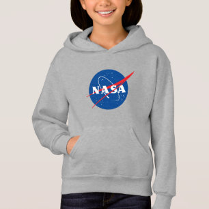 Sweat - shirt à capuche gris lune pour filles Icon