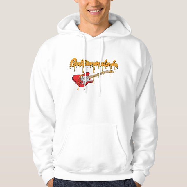 Sweat - shirt à capuche Guitarmalade (Devant)