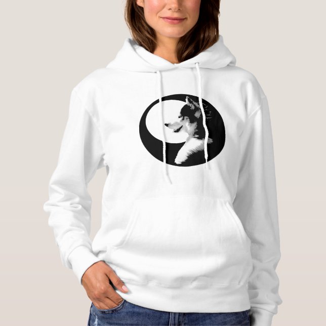 Sweat - shirt à capuche Husky chemise à capuchon S (Devant)