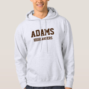 Sweat - shirt à capuche imprimé du lycée Rochester