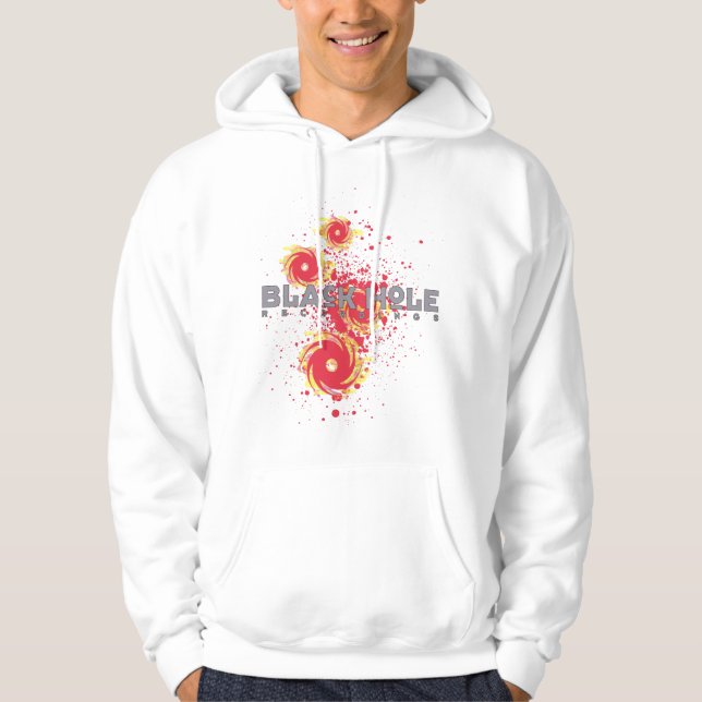 Sweat - shirt à capuche le "feu " (Devant)