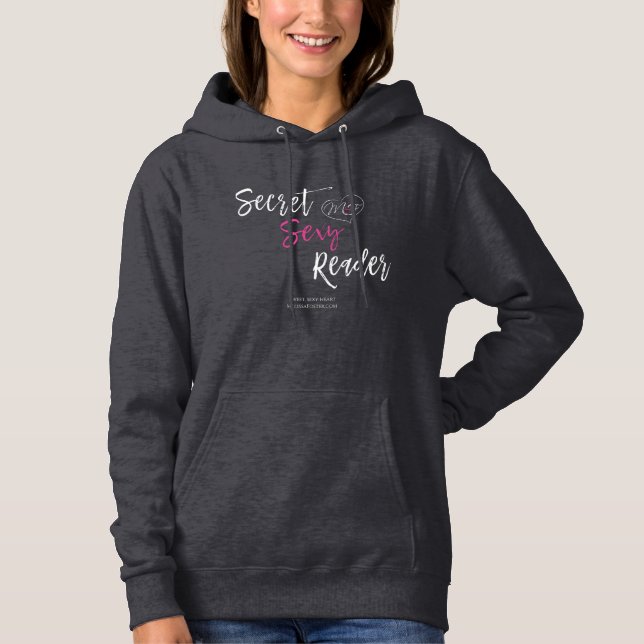 Sweat - shirt à capuche lecteur sucré (Devant)