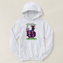 Sweat - shirt à capuche libre de coq de gamme
