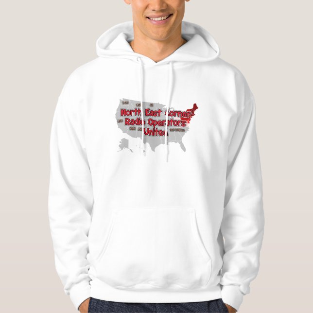 Sweat - shirt à capuche LOGO NEC (Devant)