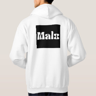 sweat - shirt à capuche malo noir