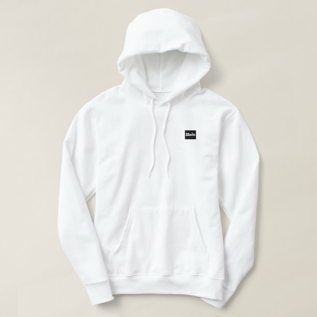 sweat - shirt à capuche malo noir (Design devant)