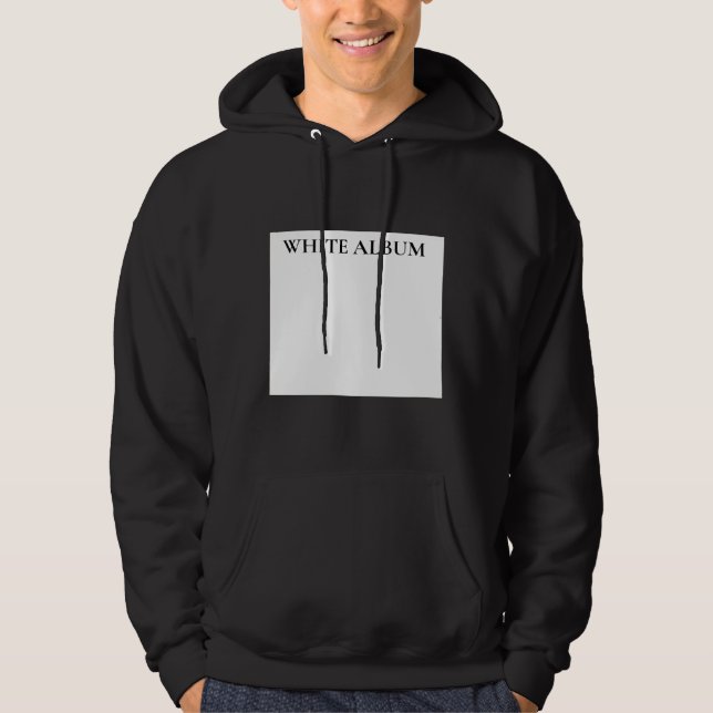sweat - shirt à capuche masculin "Album blanc" (Devant)