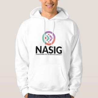 Sweat - shirt à capuche masculin avec logo central