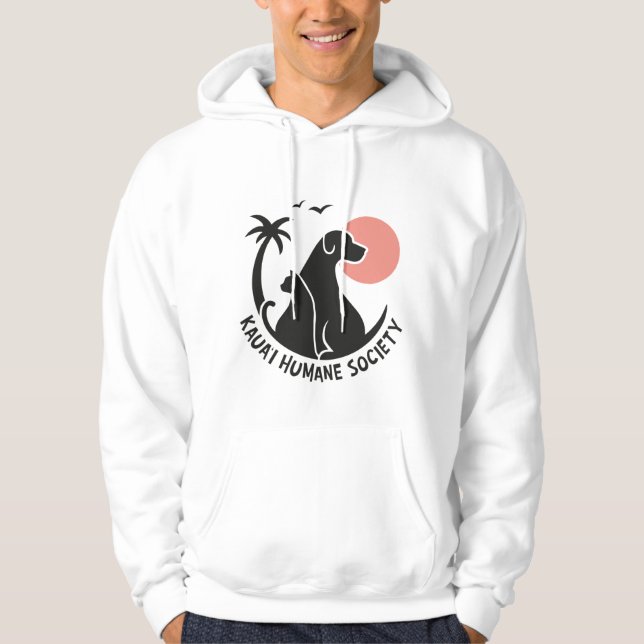 Sweat - shirt à capuche masculin avec logo KHS en  (Devant)