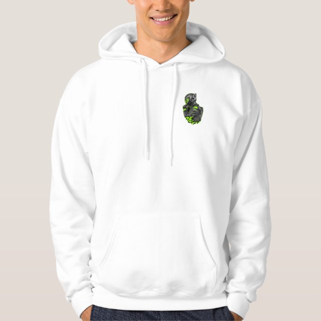 Sweat - shirt à capuche Neon Racer (Devant)