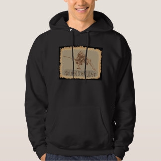 Sweat - shirt à capuche noir de Freifechter