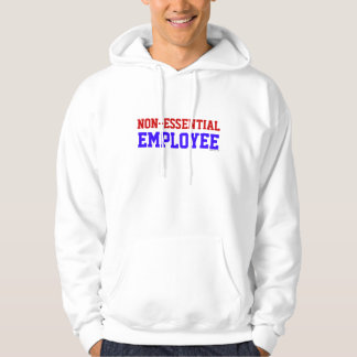 Sweat - shirt à capuche non essentiel des employés