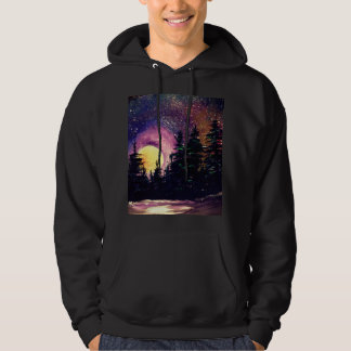 Sweat - shirt à capuche nord de l'UP, peinture ori