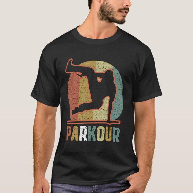 Sweat - shirt à capuche Parkour Jeunesse Pour Garç (Devant)