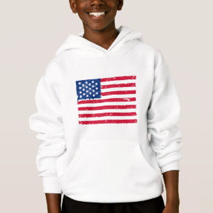 Sweat - shirt à capuche patriotique pour enfants