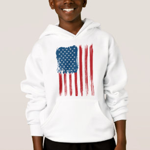 Sweat - shirt à capuche patriotique pour enfants