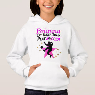 SWEAT - SHIRT À CAPUCHE PERSONNALISÉ DU FOOTBALL D