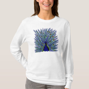 Sweat - shirt à capuche pour dames Peacock