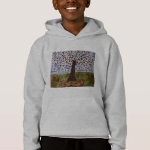 Sweat - shirt à capuche pour enfants de l'arbre d'