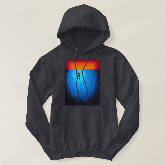 Sweat - shirt à capuche profond par Darin Jones (Design devant)