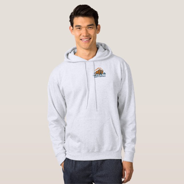 Sweat - shirt à capuche puissant de Buffalo (Devant entier)