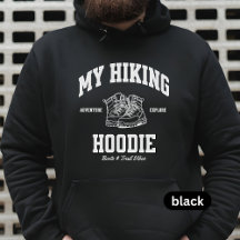sweat - shirt à capuche randonnée pour hommes, cad