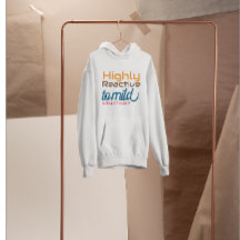 sweat - shirt à capuche réactive émotionnelle