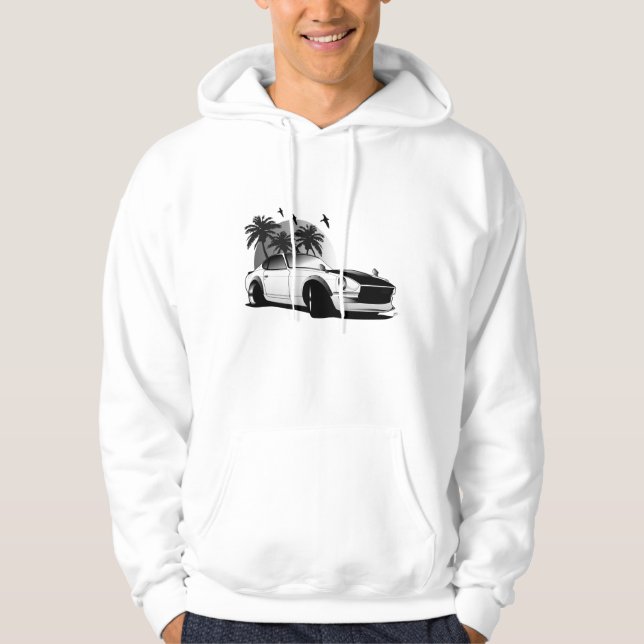 Sweat - shirt à capuche redux de Datsun 240z ! (Devant)