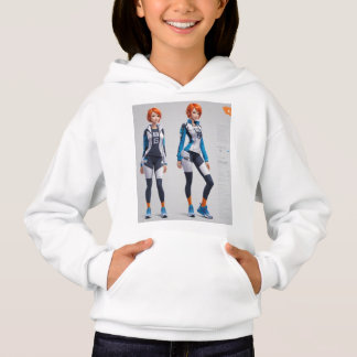 sweat - shirt à capuche robot