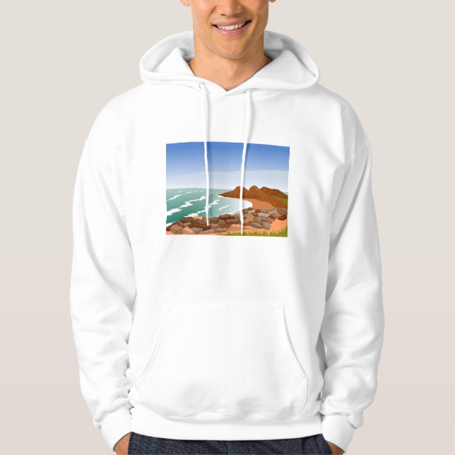Sweat - shirt à capuche Rocky Coast Mens (Devant)