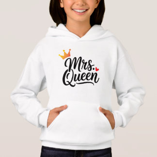 Sweat - shirt à capuche roi et reine Couple | Corr