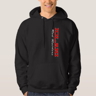 Sweat - shirt à capuche rouge de voleurs d'Iolani