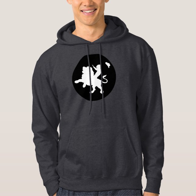 Sweat - shirt à capuche sain de la ville fantôme (Devant)