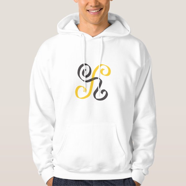 Sweat - shirt à capuche simple (Devant)