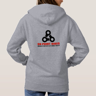 Sweat - shirt à capuche sur mesure sur les vélos d