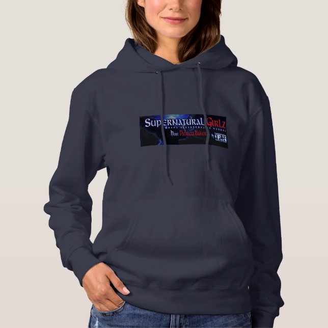 Sweat - shirt à capuche surnaturel de logo de (Devant)