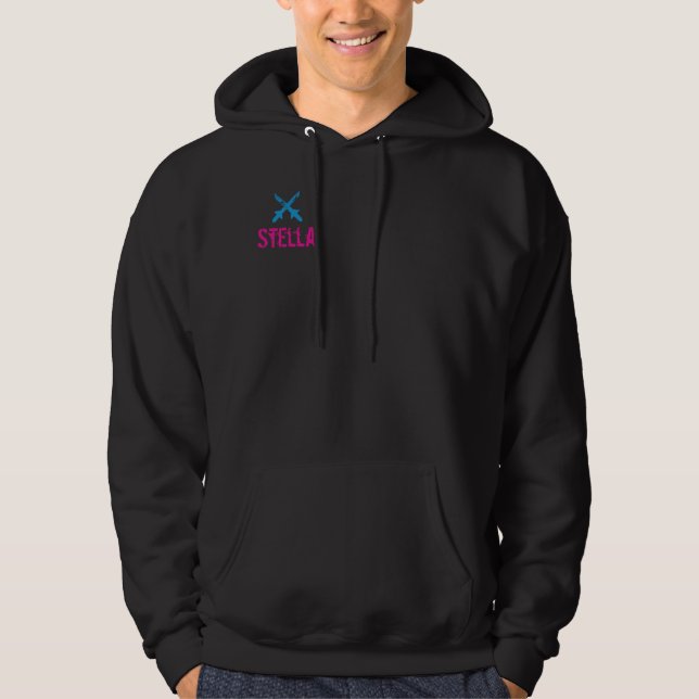 Sweat - shirt à capuche T-shirt personnalisé Stell (Devant)