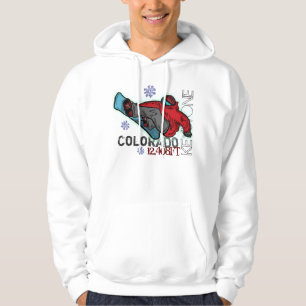 Sweat - shirt à capuche trapézoïdal de surfeur du