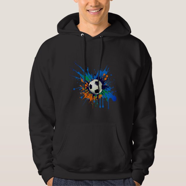Sweat - shirt à capuche Tri-Blend de Football Spla (Devant)